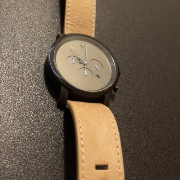 MVMT watch. Sandstone leather band. Size 45mm - Picture 4 of 5